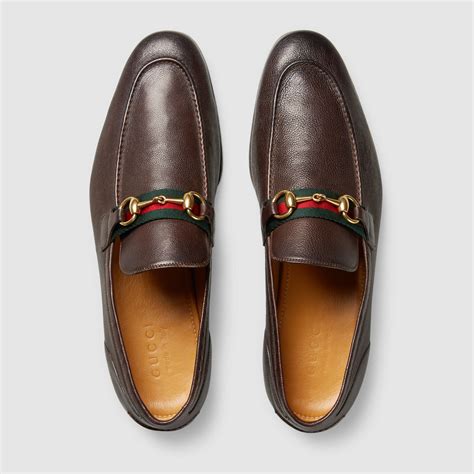 gucci horsebit loafers mens brown|Gucci Horsebit loafers platform.